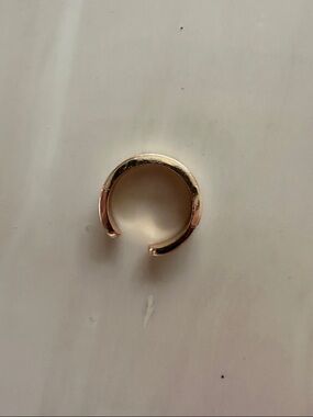 Gold Open Band ring